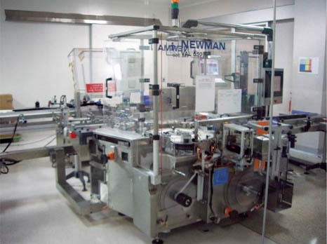 Refurbishment of quality Newman Labeller proves cost effective for Merck