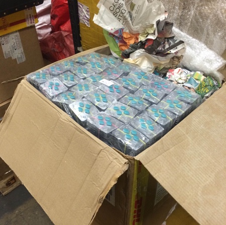 In June the UK Medicines and Healthcare products Regulatory Agency (MHRA) announced that counterfeit and unlicensed medicines and devices worth £15.8m had been seized in the UK as part of a global operation. The seizures – the biggest haul recorded to date in the UK – included large quantities of illegally supplied and potentially harmful slimming pills, erectile dysfunction, anaemia and narcolepsy tablets as well as unlicensed foreign medicines.<br> Picture courtesy of the MHRA