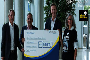 Rentschler Biopharma supports construction of Einstein centre