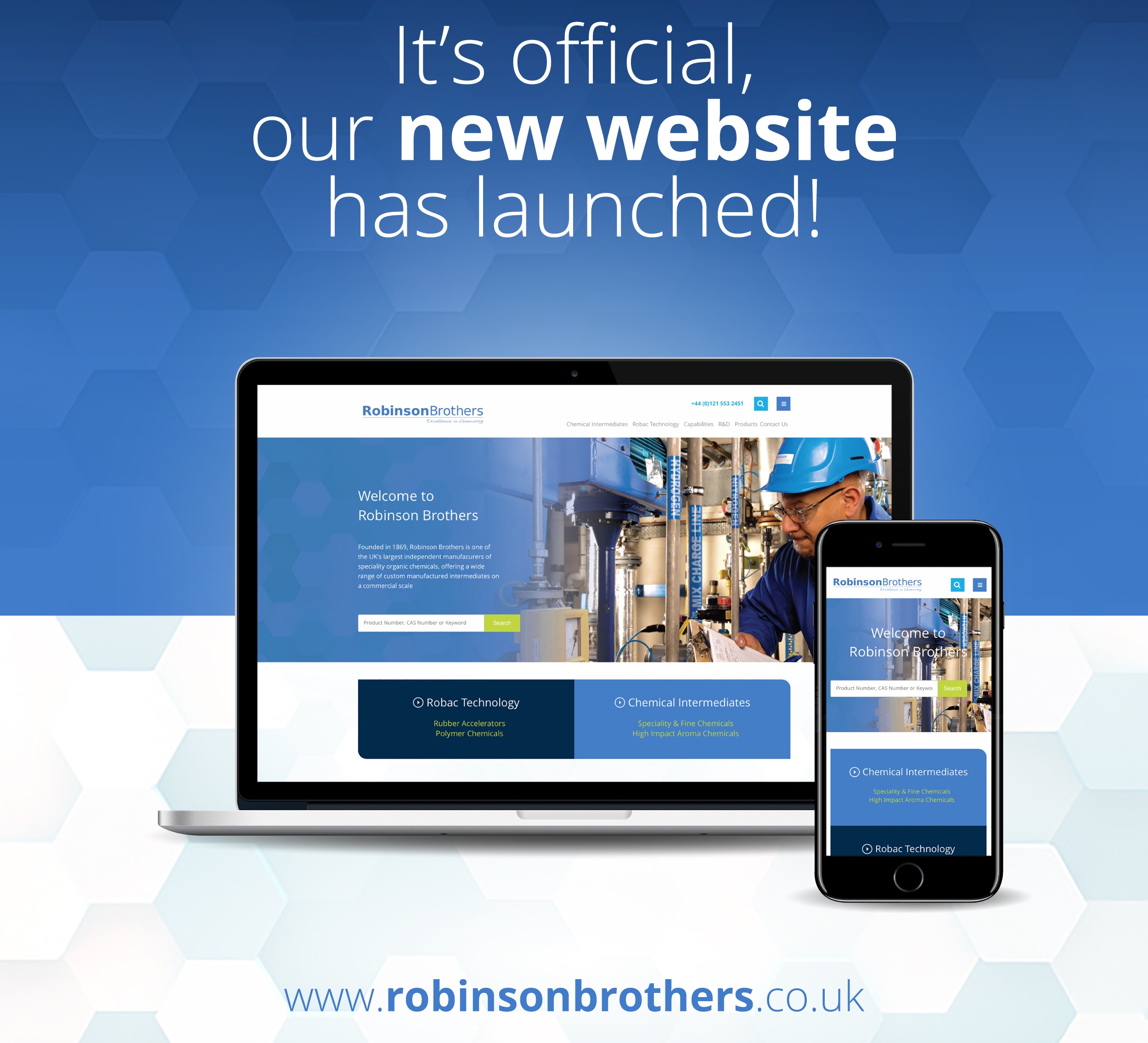Robinson Brothers launches new website