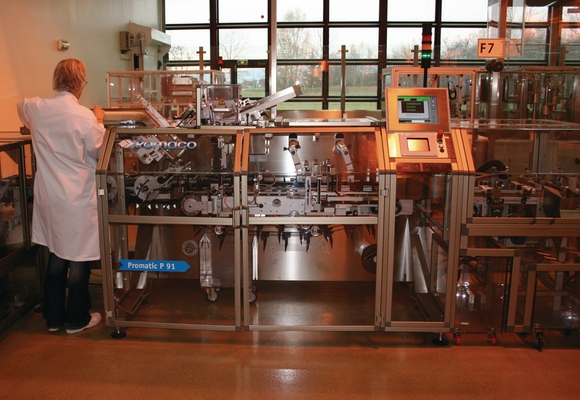 Romaco's intermittent cartoner meets Galderma's secondary packaging needs