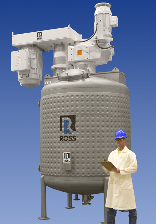 ROSS 1500-gal dual-shaft mixer