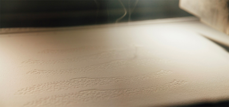 Selective laser sintering used to produce midsole