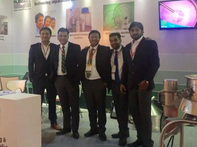 Russell Finex filtration equipment at ChemTech World