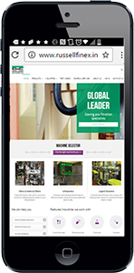 Russell Finex launches new and improved mobile responsiveness website