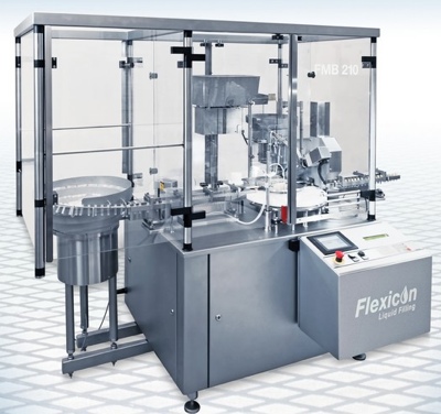 Russian institute upgrades with three automatic Flexicon liquid filling machines