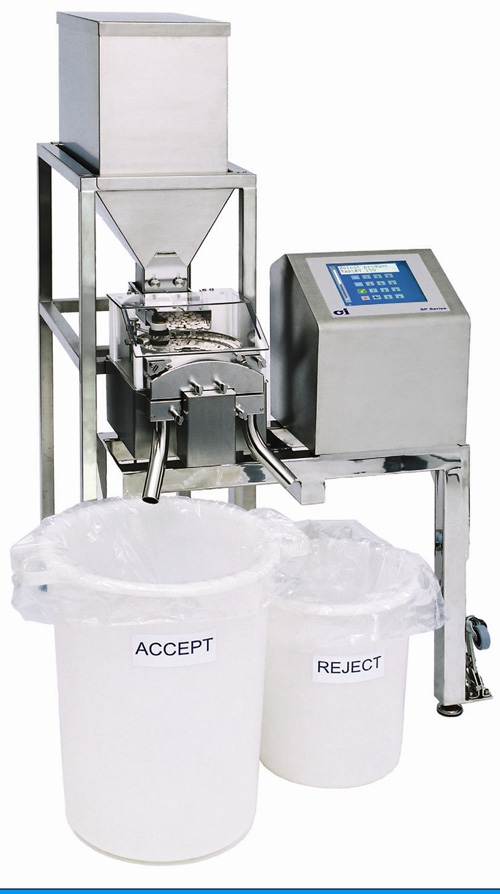Sade tablet  weight sorter is 50% faster