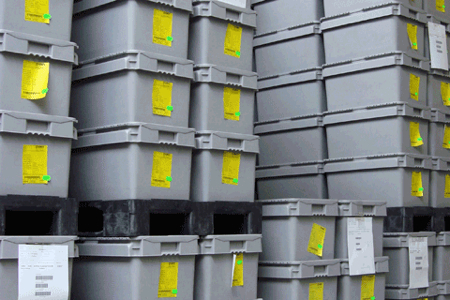 Sanner replaces cardboard boxes with GMP compliant plastic crates