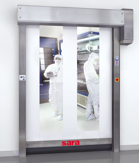 sara LBS offers fastest certified cleanroom door in the world
