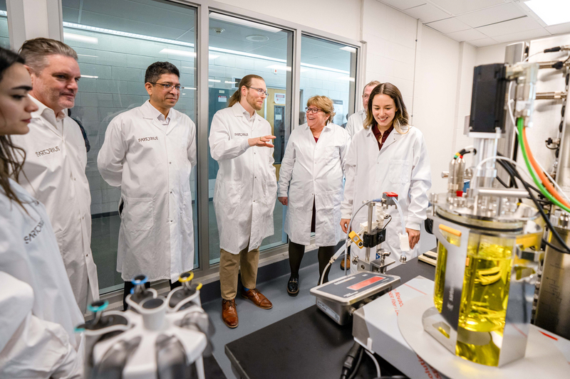 Sartorius and McMaster University inaugurate new Ontario bioprocessing automation lab