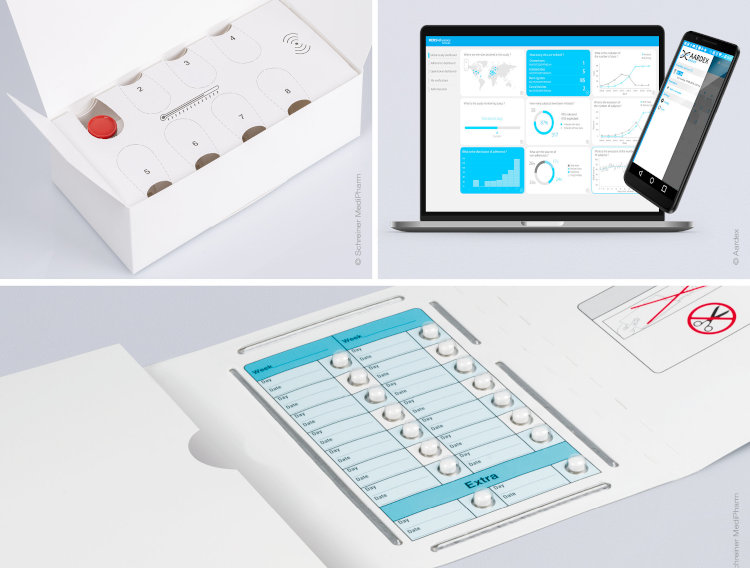 Schreiner and Aardex offer product combination for trial adherence 