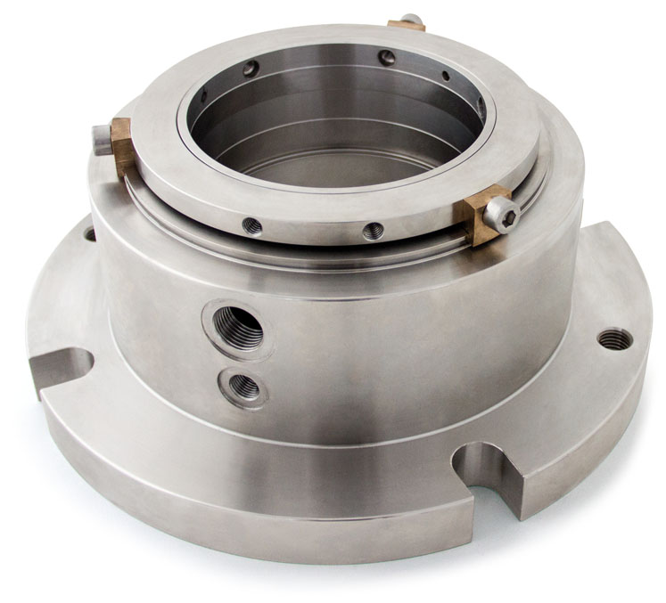 Short canister mixer seal