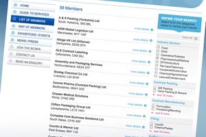 Searching made easy on the BCMPA website