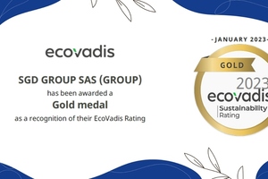 SGD Pharma rated gold by EcoVadis