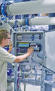 Control valves in a centralised setup