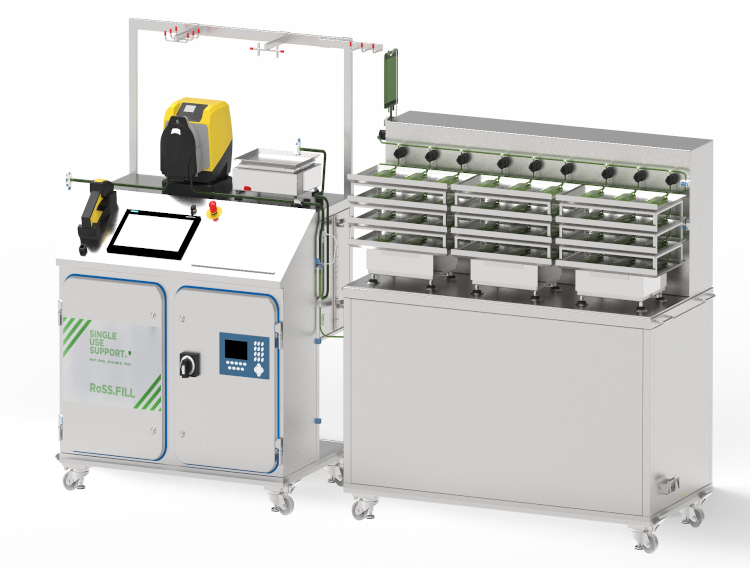 Single Use Support supplies filling and filtration platform for CGT CDMO