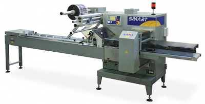 Smart flow-wrapper handles 100 packs a minute