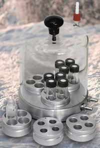 SnowStorm in a laboratory