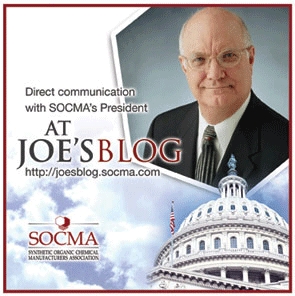 SOCMA President Joe Acker launches Blog