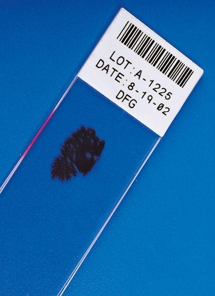 Stainerbondz  printable labels offer permanent labelling for microscope slides