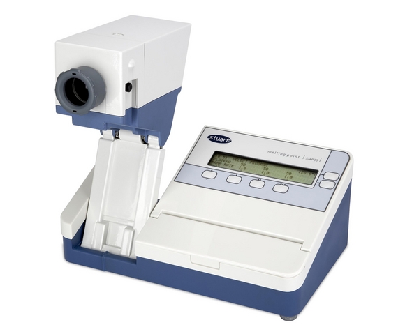 Stuart melting point apparatus displays advanced features