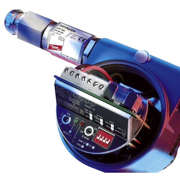Surge arrester ATEX-certified for hazardous areas