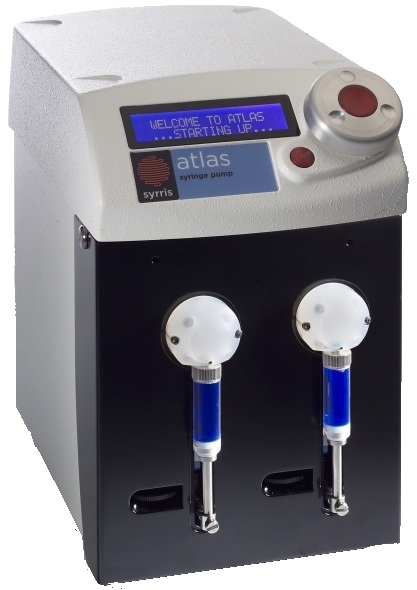 Syringe Pump XL offers intelligent dosing, pH control or sampling