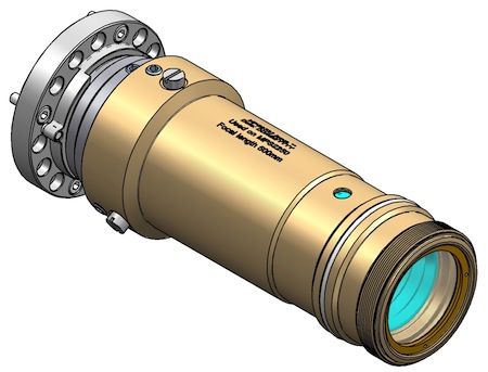 Telephoto lens challenges the limits of real-time particle size measurement
