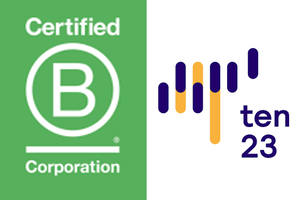 ten23 health achieves B Corp status