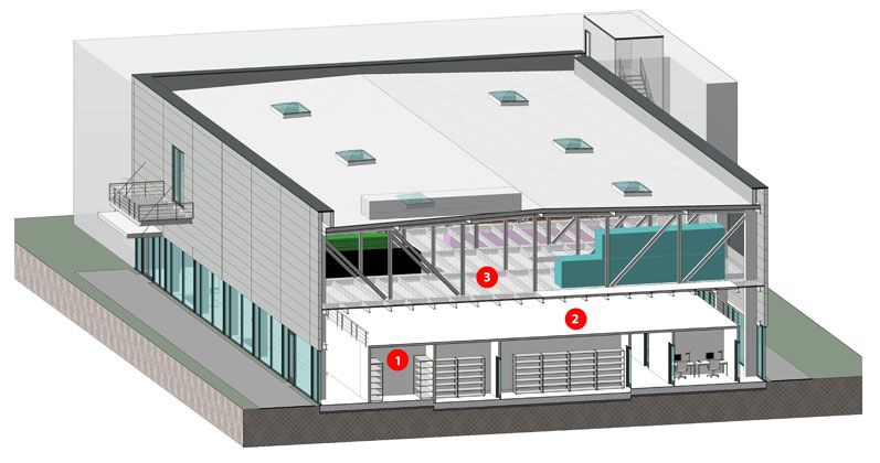 The design and modularisation of API synthesis plants