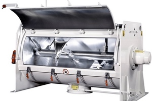The FKM 600D Ploughshare batch mixer for bulk goods