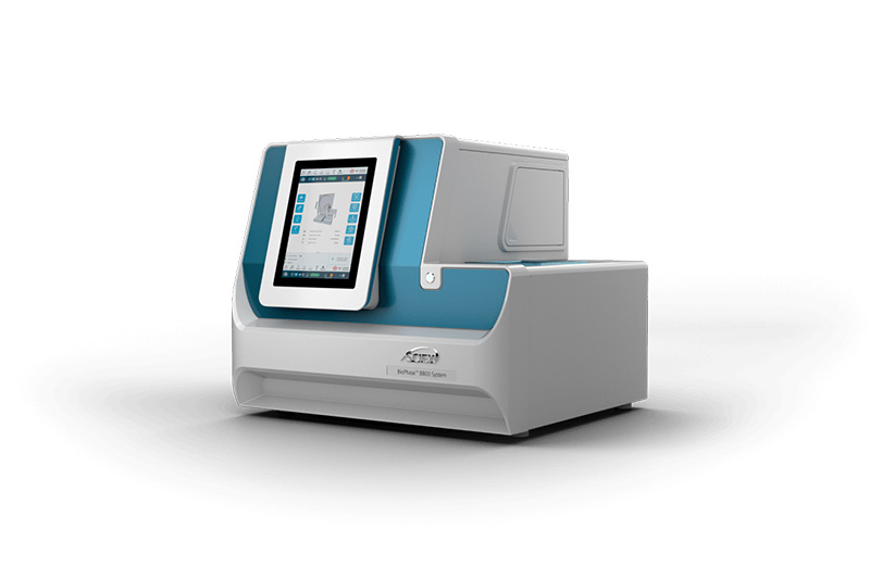 The SCIEX BioPhase 8800 uses native fluorescence detection for protein-based CE assays