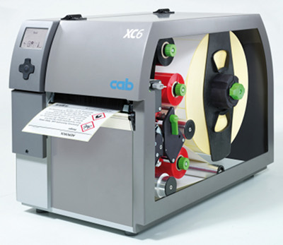 Thermal transfer printer offers two-colour printing