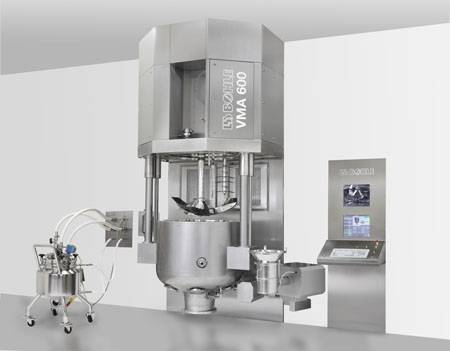 Three-in-one: VMA 600 Ex CIP single-pot granulator