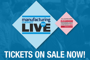 Tickets now on sale for 2023 Manufacturing Chemist Live