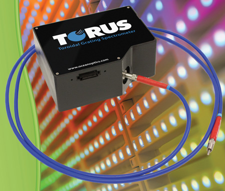 Torus spectrometer delivers high throughput and low stray light