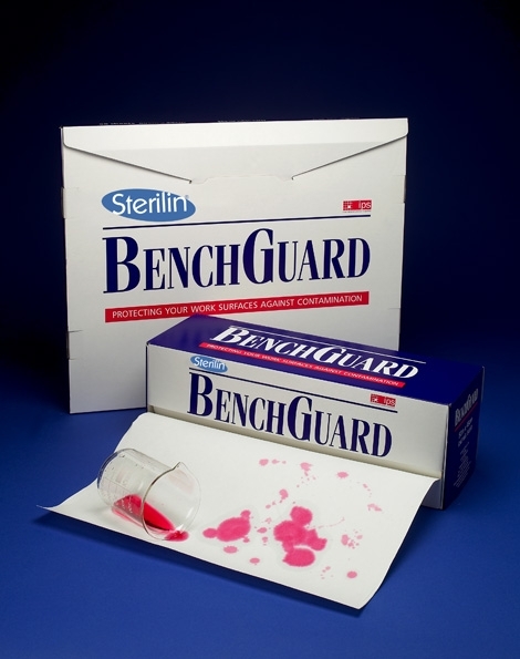 Totally absorbing solution to bench-top spills