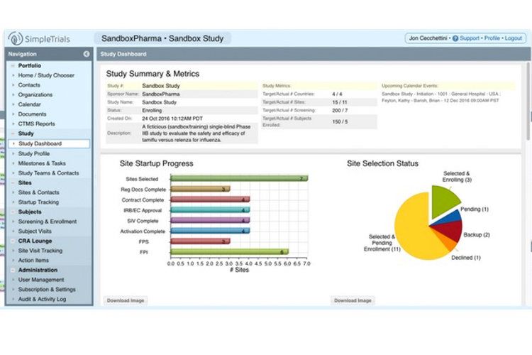 Trial By Fire Solutions expands clinical trial management system