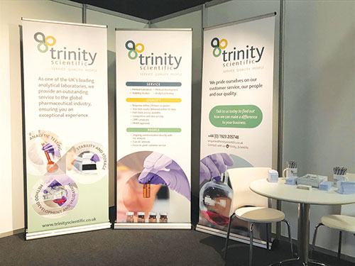 Trinity Scientific exhibiting at Making Pharmaceuticals