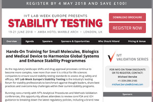Trinity Scientific named headline sponsor of IVT Laboratory Week 2018