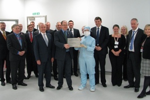 UK Minister for Life Sciences opens new Porton Biopharma manufacturing facility