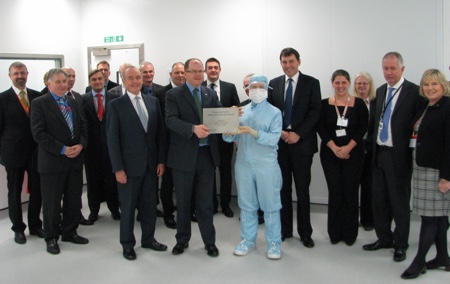 UK Minister for Life Sciences opens new Porton Biopharma manufacturing facility