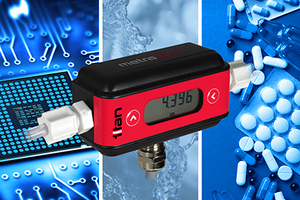 Ultrasonic flow meter ideal for ultra-pure water applications