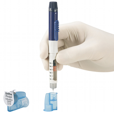 Unifine Pentips Plus can help prevent needlestick injuries