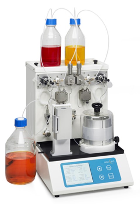 Uniqsis’ flow reactor integrated in closed loop reaction platform