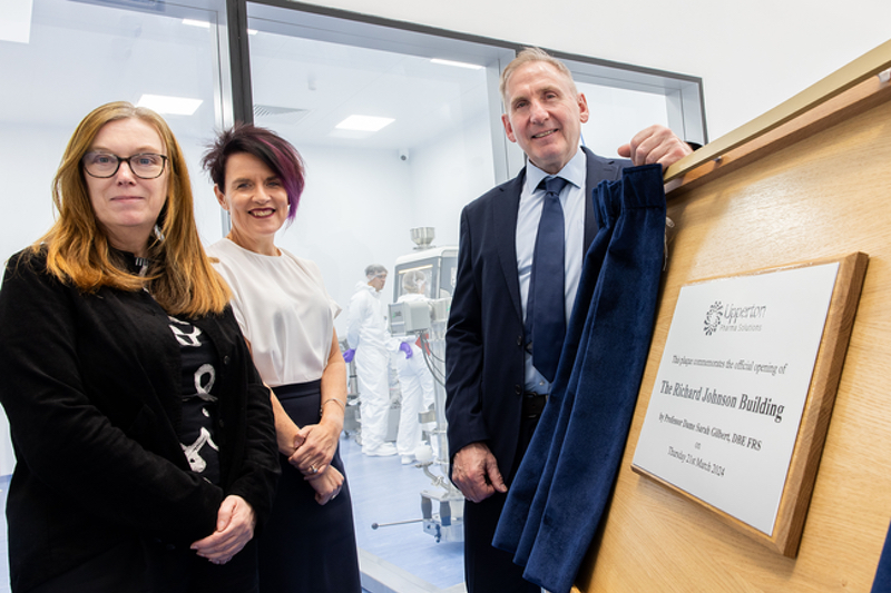Upperton opens novel development and GMP manufacturing facility
