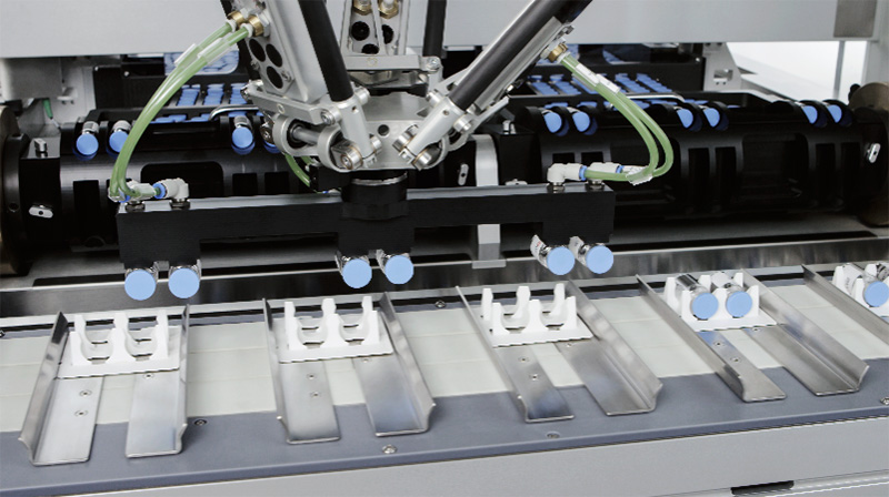 Many IMA Safe feeding and robotic solutions are patented and provide a feeding efficiency that cannot be achieved by others on the market.