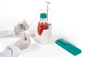 Vacusip provides benchtop aspiration and disposal of biological waste