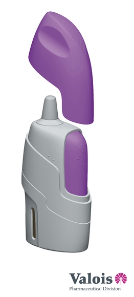 Valois Pharma side actuated nasal spray combines ease of use with patient comfort