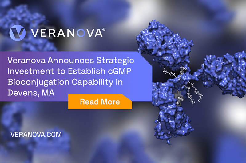 Veranova announces cGMP bioconjugation expansion in Devens